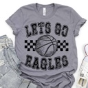  Let’s Go Basketball Tee — Multiple Mascots Available