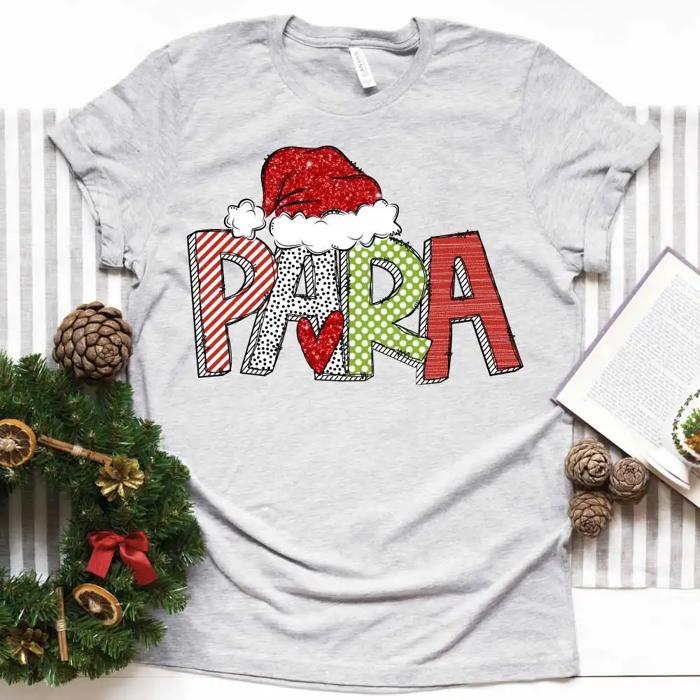 Festive Christmas Staff Tee – Over 20 Job Titles Available!