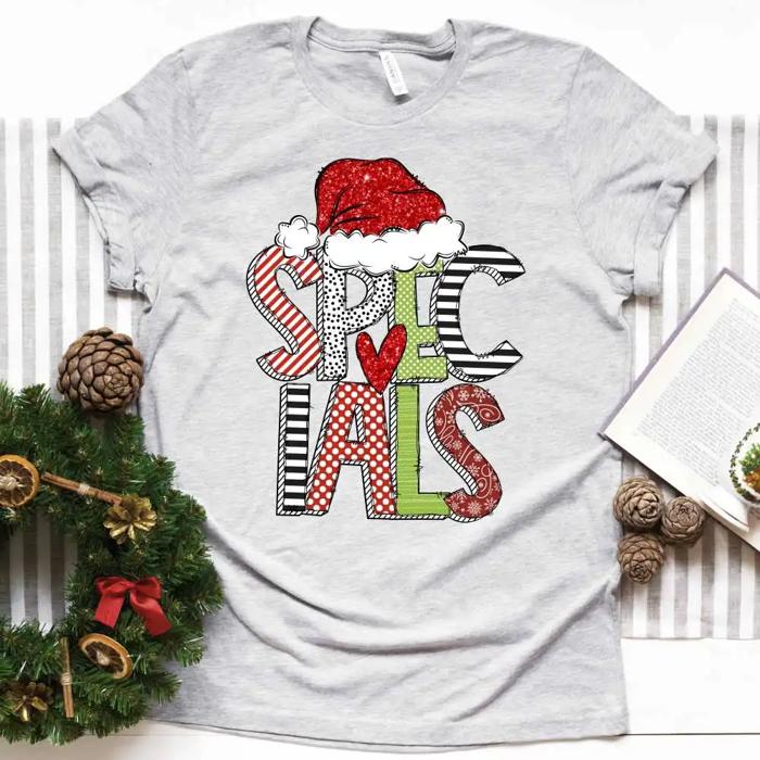 Festive Christmas Staff Tee – Over 20 Job Titles Available!