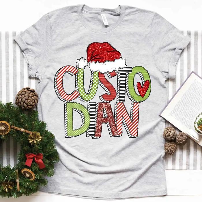 Festive Christmas Staff Tee – Over 20 Job Titles Available!