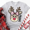  Personalized Kids Christmas Shirt - Custom Name Holiday Tee