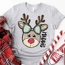  Personalized Kids Christmas Shirt - Custom Name Holiday Tee