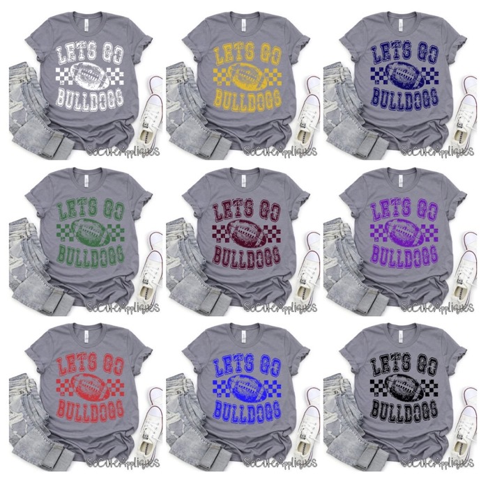 Let’s Go Game Day Spirit Tees