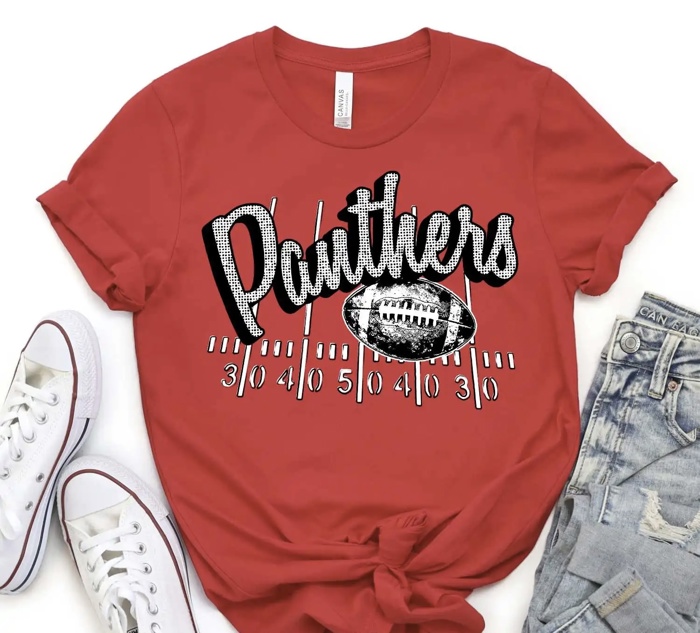 School Spirit Mascot Tee - 30 Mascot Options Available