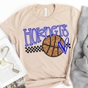  Custom Mascot Basketball Heart Tee – 30+ Mascots
