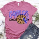  Custom Mascot Basketball Heart Tee – 30+ Mascots