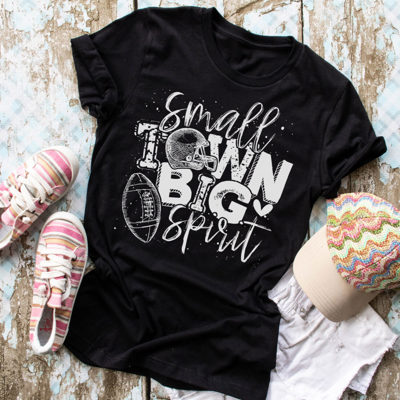 Small Town Big Spirit Football Tee | Friday Night Lights Shirt