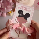  Ballerina Scrunchie Cards – Set of 3 | Dance Gift, Party Favor, Christmas Gift