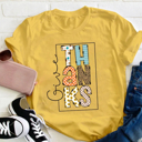  Give Thanks Patchwork Tee