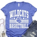  Vintage Mascot Basketball Tee