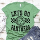  Let’s Go Basketball Tee — Multiple Mascots Available