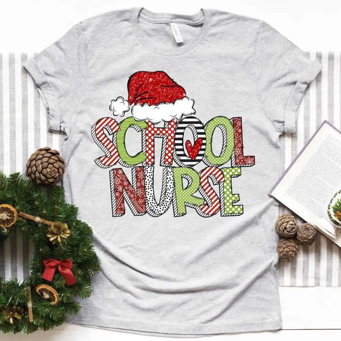 Festive Christmas Staff Tee – Over 20 Job Titles Available!