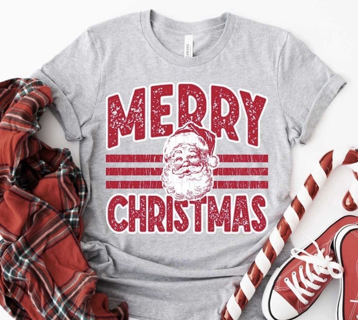 Vintage Merry Christmas Tee 