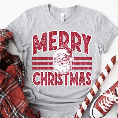 Vintage Merry Christmas Tee 