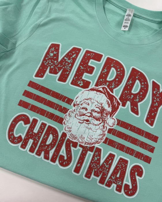 Vintage Merry Christmas Tee 