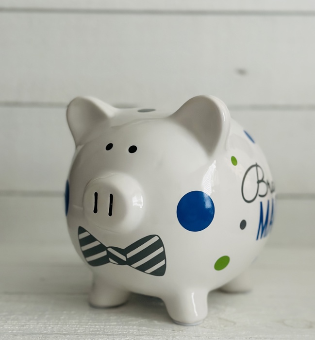 Personalized Piggy Bank 