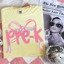  Bow Grade Teacher Tee - Pre K to 5th Grade 