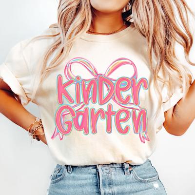Bow Grade Teacher Tee - Pre K to 5th Grade 