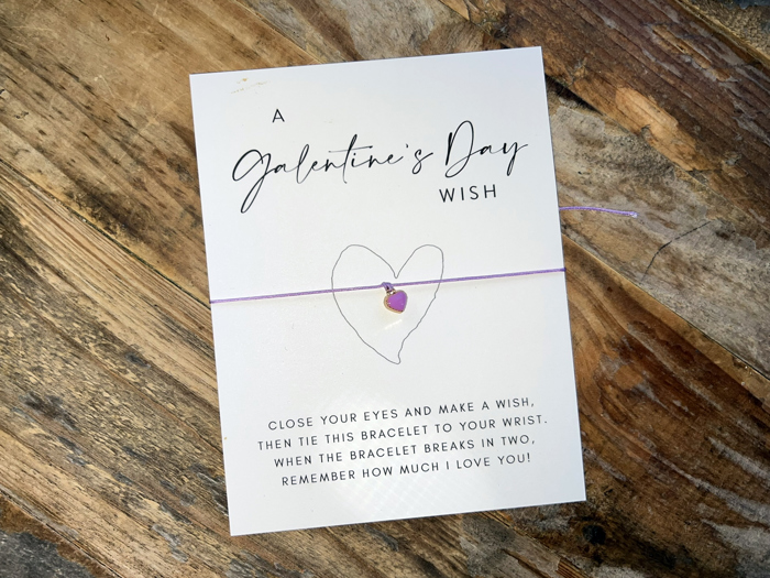 GALENTINE'S DAY WISH BRACELET