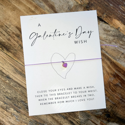 GALENTINE'S DAY WISH BRACELET