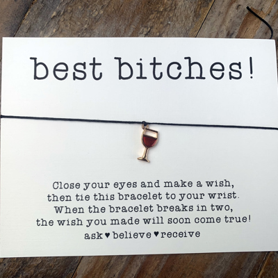 Best Bitches Wish Bracelet