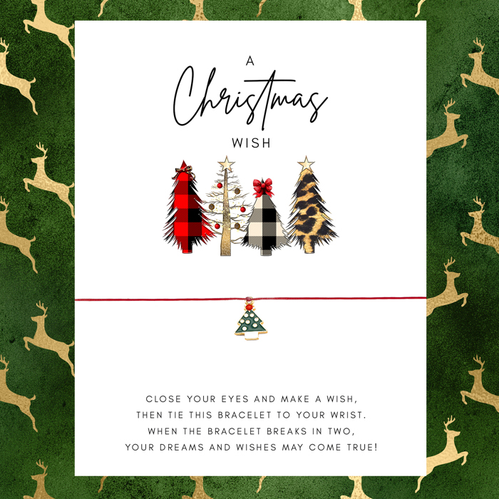 Christmas Wish Bracelets - 18 Styles - STOCKING STUFFERS