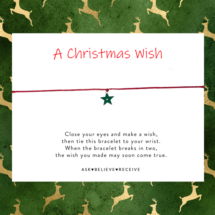 Christmas Wish Bracelets - 18 Styles - STOCKING STUFFERS