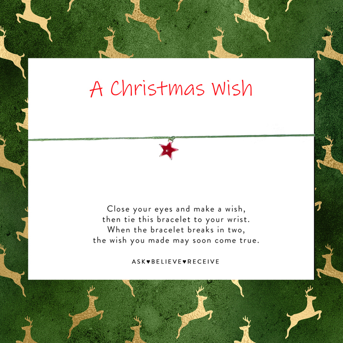 Christmas Wish Bracelets - 18 Styles - STOCKING STUFFERS