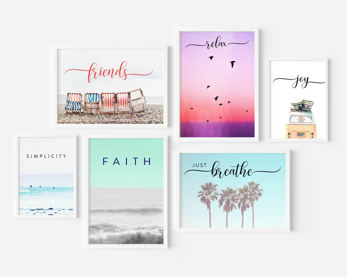 Set of 10 Inspirational Prints - Digital Download