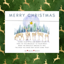 Merry Christmas Deer - Yellow Star Christmas Wish Bracelets - 18 Styles - STOCKING STUFFERS