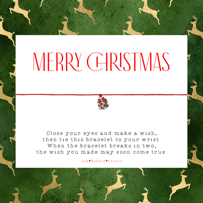 Christmas Wish Bracelets - 18 Styles - STOCKING STUFFERS