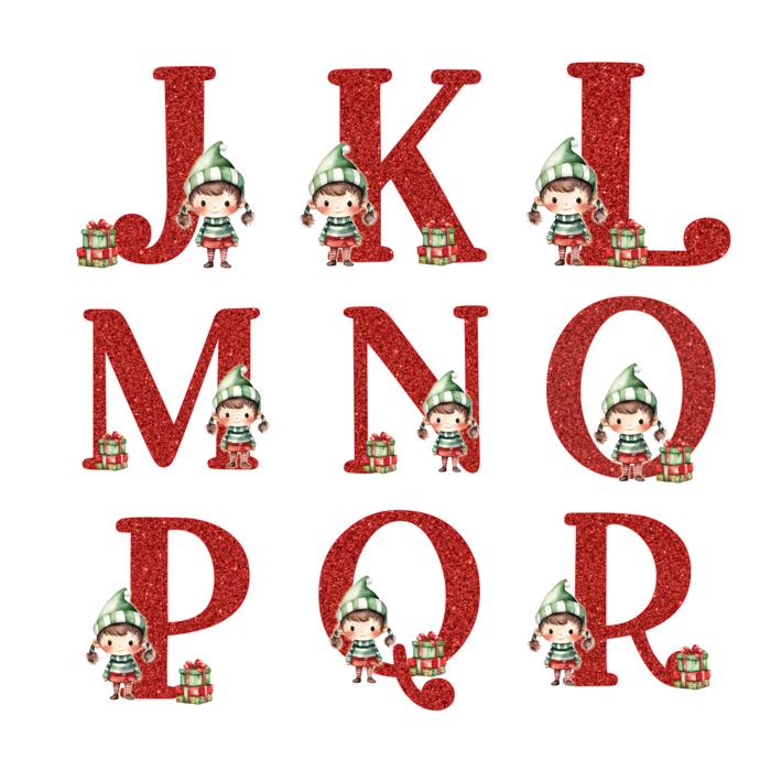 Personalized Special Delivery Girl Elf Design Santa Bag | Large and Small Bags