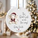  Expecting Parents Personalized Christmas Ornament | Custom Pregnancy Announcement Ornament 