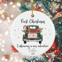  Personalized “First Christmas Retired” Ornament 