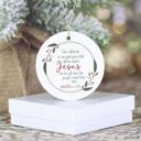  Christian Scripture Ornament | Religious Holiday Decor | Faith-Based Christmas Gift | Matthew 1:21 |Gift Box Included