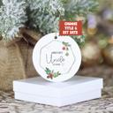  Personalized World's Best Grandma, Grandpa, Aunt, Uncle, Daughter in law, Mother-in-Law, or other special role; Includes established date