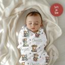  Highland Cow Personalized Christmas Blanket | Custom Kids Holiday Throw 30"x40"