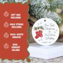  Personalized “First Christmas as Mr & Mrs” Ornament | Custom Wedding Ornament | Newlywed Gift | Includes Couple’s Names and Wedding Date