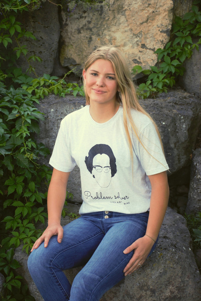 Katherine Johnson Problem Solver T-shirt, Mathematician shirt, Nasa girl tee, Inspiring women top, Hidden Figures t-shirt, Smart girl tee