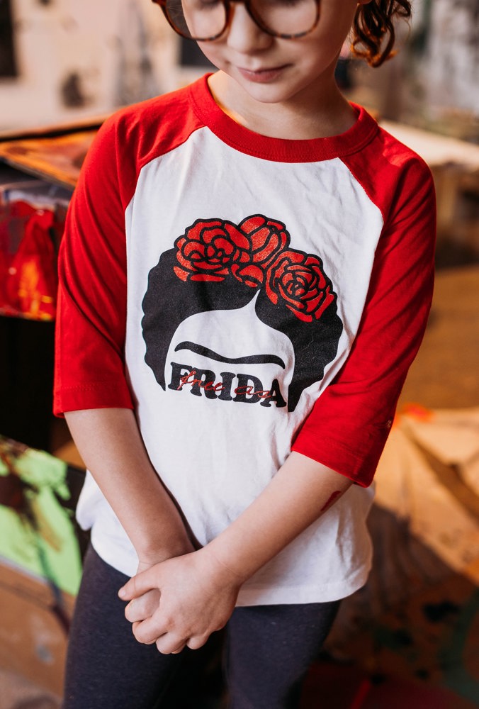 Free as Frida T-shirt, Frida Kahlo tee, Frida Kahlo art, Frida Kahlo clothing, Girl Power T shirt, Latin Graphic Tee, Mexican Frida shirt