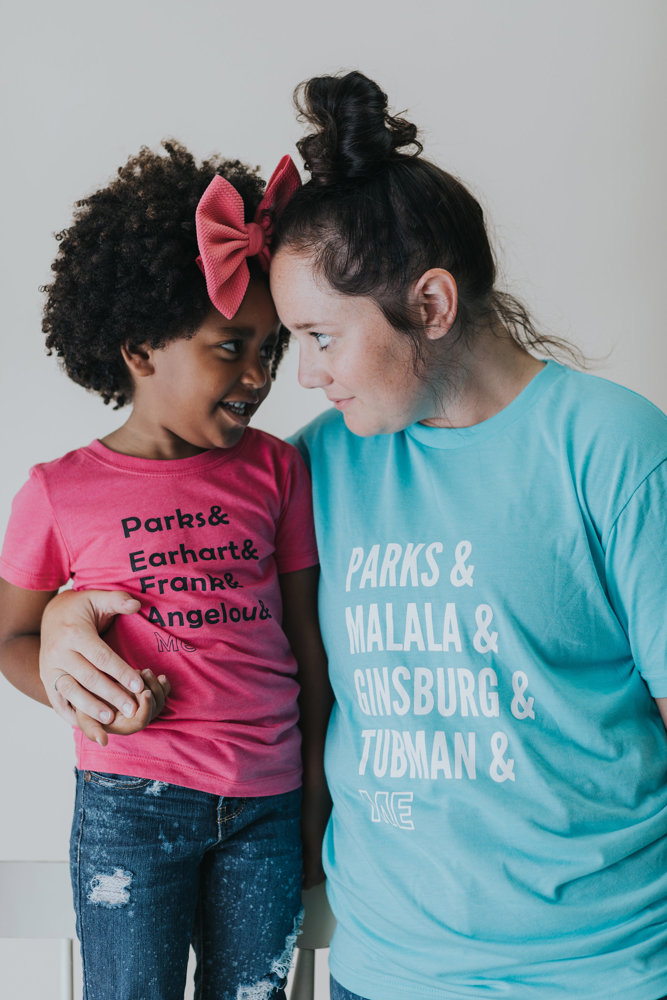 Squad goals shirt, Girl Gang t-shirt, Historical women, Rosa Parks, Maya Angelou, Amelia Earhart , Anne Frank, Inclusive shirt, female hero