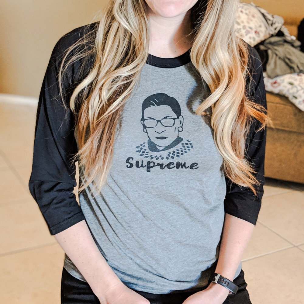 Ruth Bader Ginsburg T-shirt, RBG Supreme tee, Ruth Gunsburg top, Girls RBG shirt, Unisex Supreme Court Judge, Ginsbourg graphic tee, Judge t