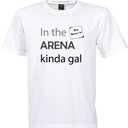  In the Arena Kinda Gal t-shirt, Brene Brown tee, Texas t-shirt, Teddy Roosevelt quote top, Mom shirt, Shirt for Women, Inspiring Women tees