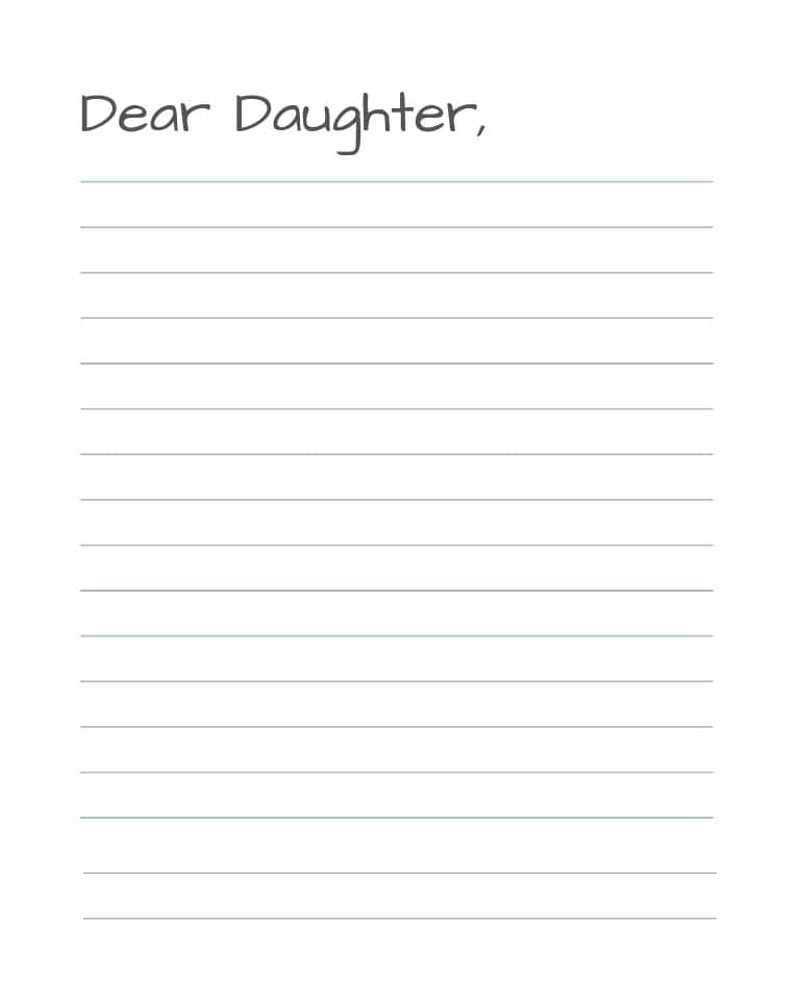 Dear Daughter Journal, Interactive Journal, Mother Daughter Relationship workbook, Diary for daughter, Unique gift for girls