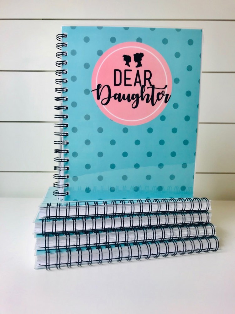 Dear Daughter Journal, Interactive Journal, Mother Daughter Relationship workbook, Diary for daughter, Unique gift for girls