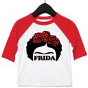  Free as Frida T-shirt, Frida Kahlo tee, Frida Kahlo art, Frida Kahlo clothing, Girl Power T shirt, Latin Graphic Tee, Mexican Frida shirt