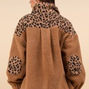 Leopard Print Large Tommy Fuzzy Leopard Jacket