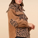 Leopard Print Large Tommy Fuzzy Leopard Jacket