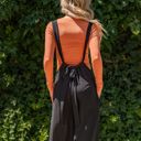 Small Black Adjustable Strap Jumpsuit Collection