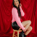 Small Hadley Faux Leather Mini Skirt